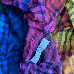 Burberry colorful scarf